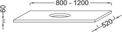 Jacob Delafon Parallel EB65-1200-N18