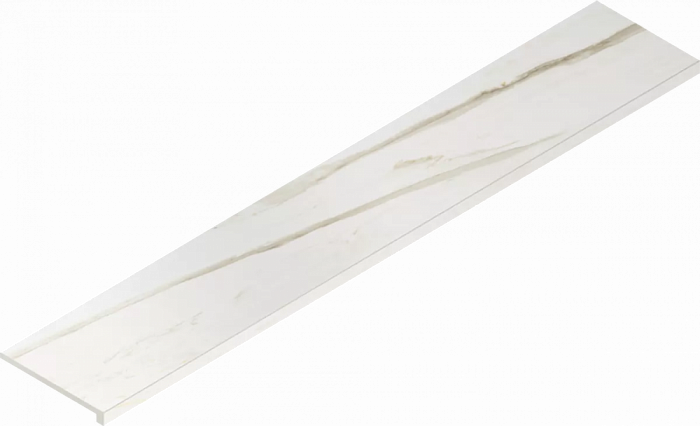Ступень Italon Стелларис Каррара Айвори угловая правая 33х160