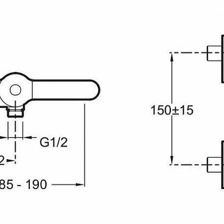 Jacob Delafon Singulier E10870-CP