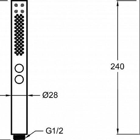 Jacob Delafon Shift+ E21335-BL