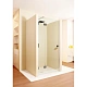 Душевая дверь 98,2 см Riho Scandic X104 L G001023120 прозрачное