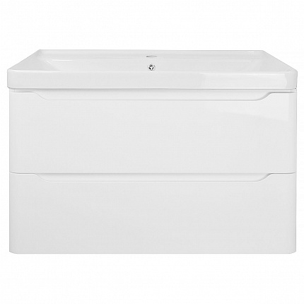 Комплект Тумба Azario LOTOS 80/2 815х480х570 подвесная с раковиной Monte 80 (CS00083931)