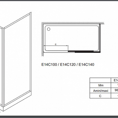 Jacob Delafon Serenity E14C100-GA