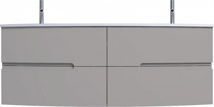Тумба для комплекта Jacob Delafon Nona EB1891RU-N21 глянцевый серый титан