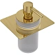 10966-G-DISP Дозатор для жидкого мыла Boheme Space 10966-G-DISP настенный, золотой