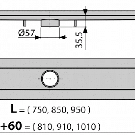 Alcadrain APZ13 APZ13-850