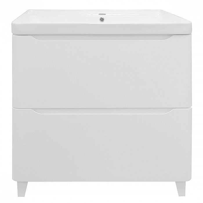 Комплект Тумба Azario LOTOS 70/2 Н 710х475х835 напольная с раковиной Monte 70 (CS00081986)