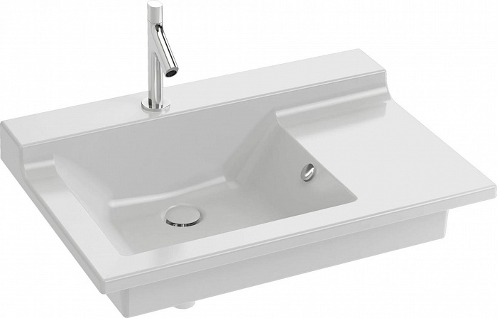 Раковина 80 см Jacob Delafon Kohler XL112K-00, белый