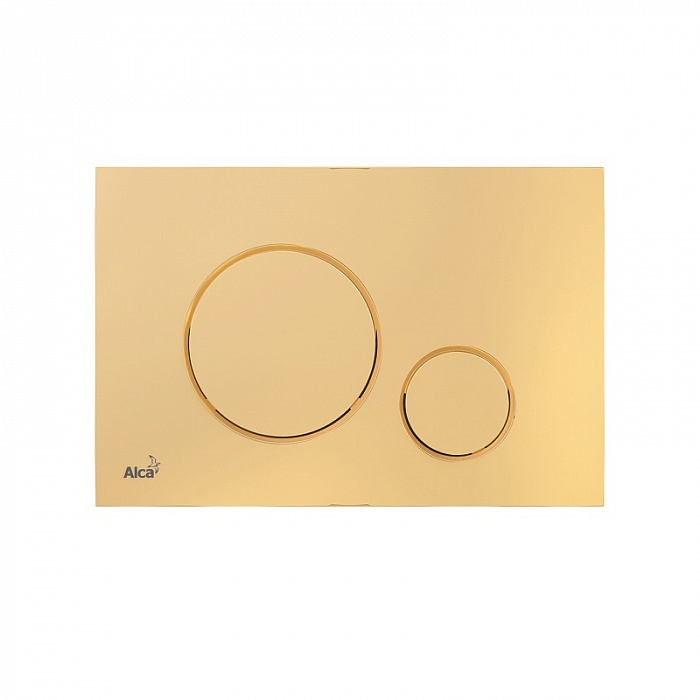 Кнопка смыва Alcadrain для скрытых систем инсталляции, золотой