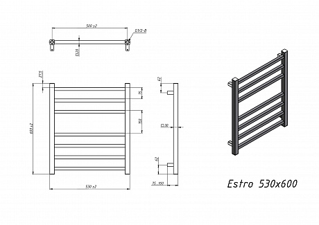 Grota Estro Estro 530X600 Nm