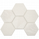 Мозаика Estima Luna LN00/TE00 Hexagon 25x28,5