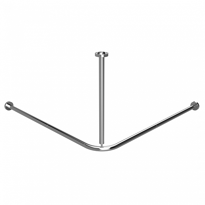 Штанга для занавески для душа Bemeta 900x900 мм, складная