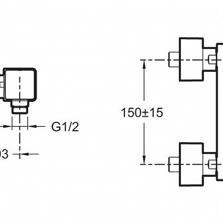 Jacob Delafon Strayt E9096-CP