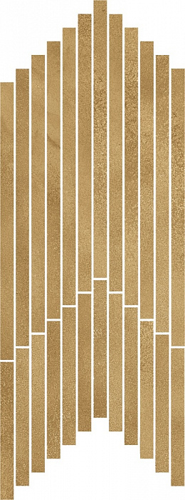 Мозаика ColiseumGres Линате Голден Стрип 17.7x53.3