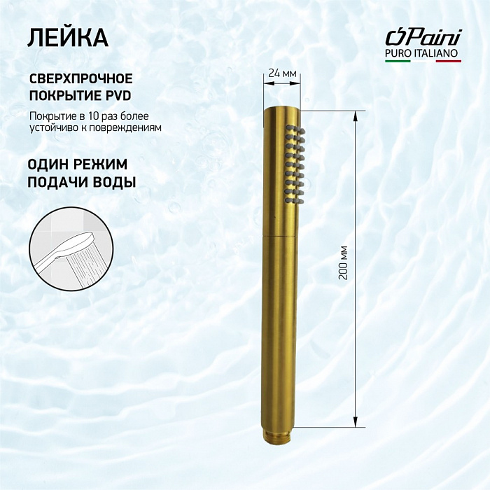 Душевая лейка Paini 53PJ155TT