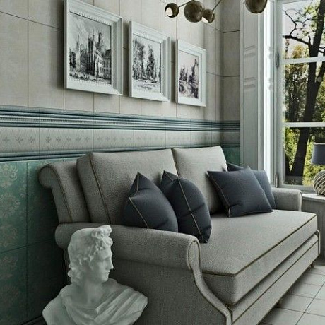 Mayolica Ceramica  VICTORIAN SILK CREMA