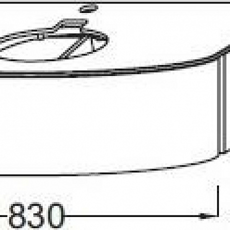 Jacob Delafon Presquile EB1106-V13