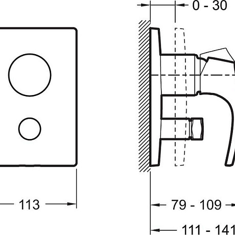 Jacob Delafon Symbol E98724-CP