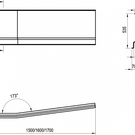 Ravak BeHappy II CZ97100A00