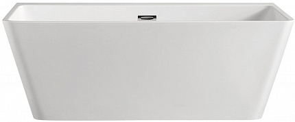 Ванна акриловая Azario OXFORD 1700х830х650, пристенная, в комплекте с сифоном и металлической рамой (OXF17083)
