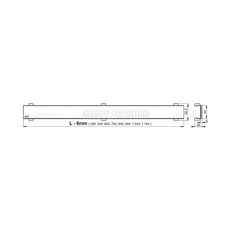 Alcadrain  APZ6S-850