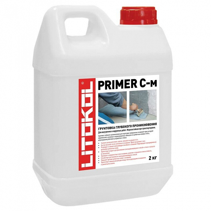 Грунтовка глубокого проникновения Litokol PRIMER C-м, 2 кг