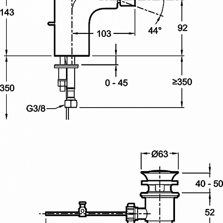 Jacob Delafon Aleo E72279-CP