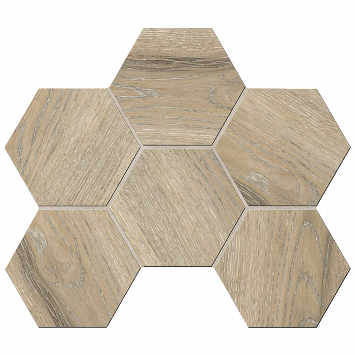 Мозаика Ametis Daintree DA02 Hexagon 25x28,5