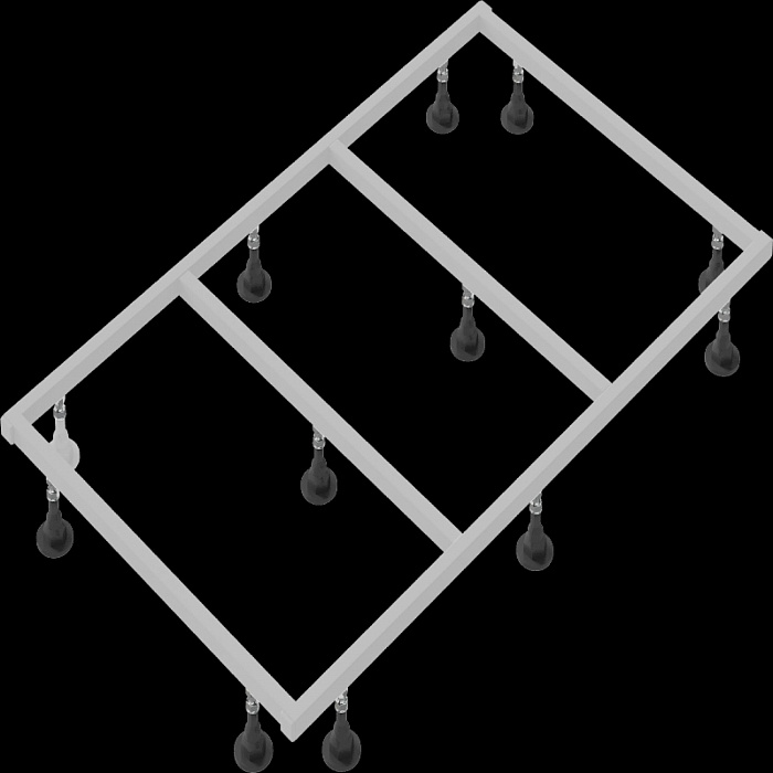 Каркас для поддона Jacob Delafon Tolbiac 140x90 E6D347RU-NF