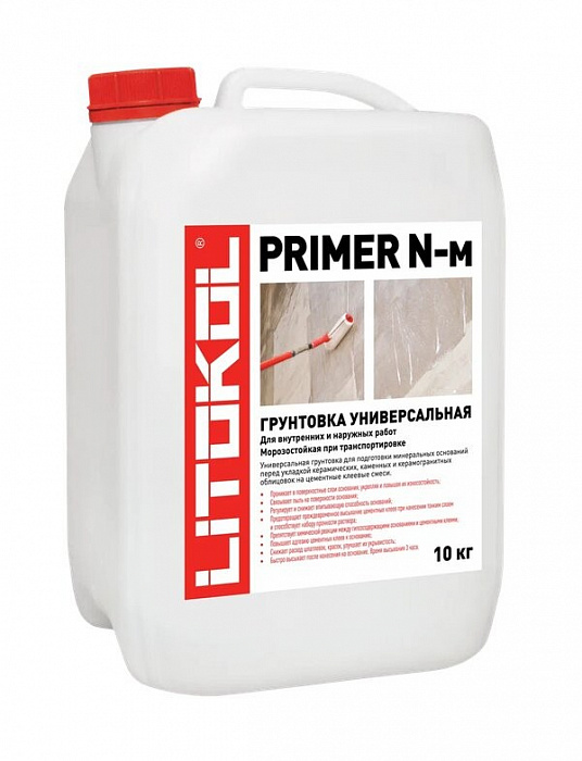 Универсальная грунтовка Litokol PRIMER N-м, 10 кг