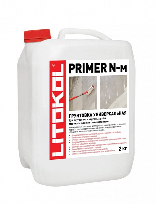 Универсальная грунтовка Litokol PRIMER N-м, 2 кг